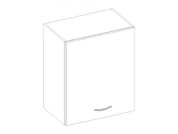 Alacsony ár Niki 6. 60 G-72 1F 80x71,5x31cm fényes szürke/szürke konyha