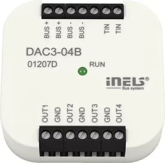 DAC3-04B - Négycsatornás digitál-analóg jelátalakító Rendeld meg most