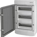 Bestseller ECH-36PT kültéri műanyag szekrény. 36modul, IP65