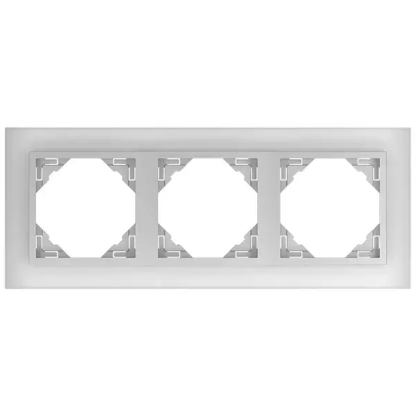 90930_TCA Crystal Hármas keret, kristály/alumínium Vásárlói kedvenc