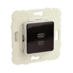 Kedvezményes ár 21382 dupla töltő aljzat (2x USB-C)