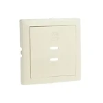 90675_TPE Fedlap dupla töltő aljzathoz (2x USB-C), gyöngyház Outlet