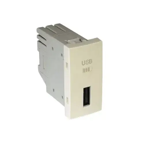 Ajánlat 45383_SMF USB-A töltő, elefántcsont - 1 modul
