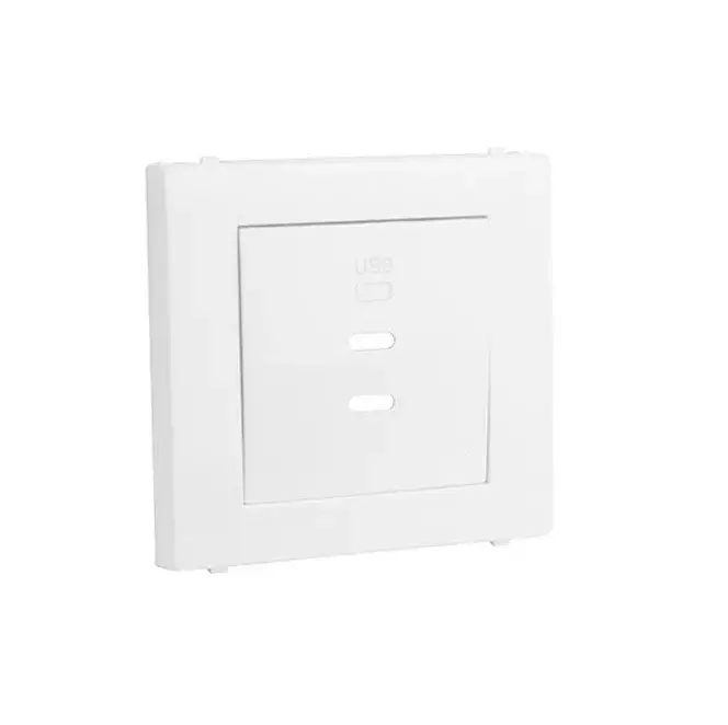 50675_TBM dupla töltő aljzat fedél (2x USB-C), matt fehér Ne maradj le