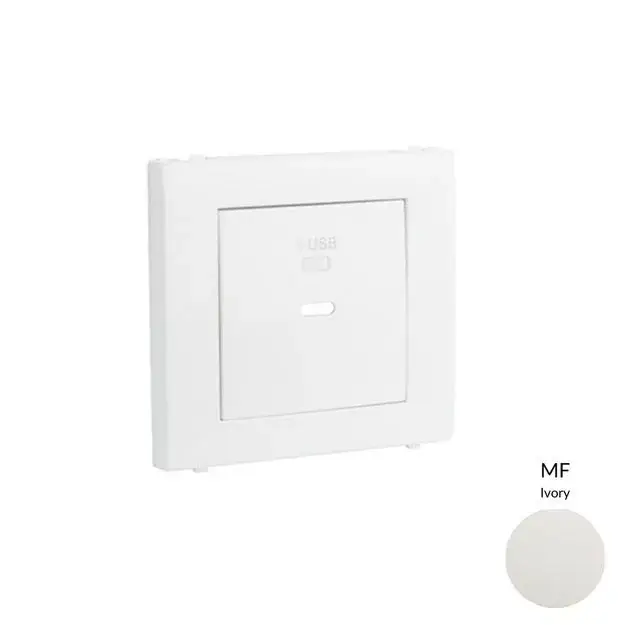 50676_TMF USB-C töltő aljzat fedél, elefántcsont Vásárlói kedvenc