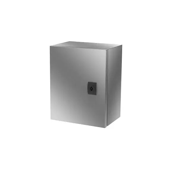 Utolsó esély Rozsdamentes fém elosztószekrény, AISI 430, IP65, 250x200x140