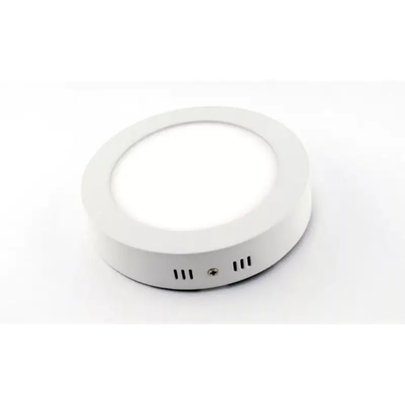 LED panel , 12W , falon kívüli , kerek , természetes fehér , Epistar chip , 2 + 1 év garancia , LEDISSIMO Gyors szállítás