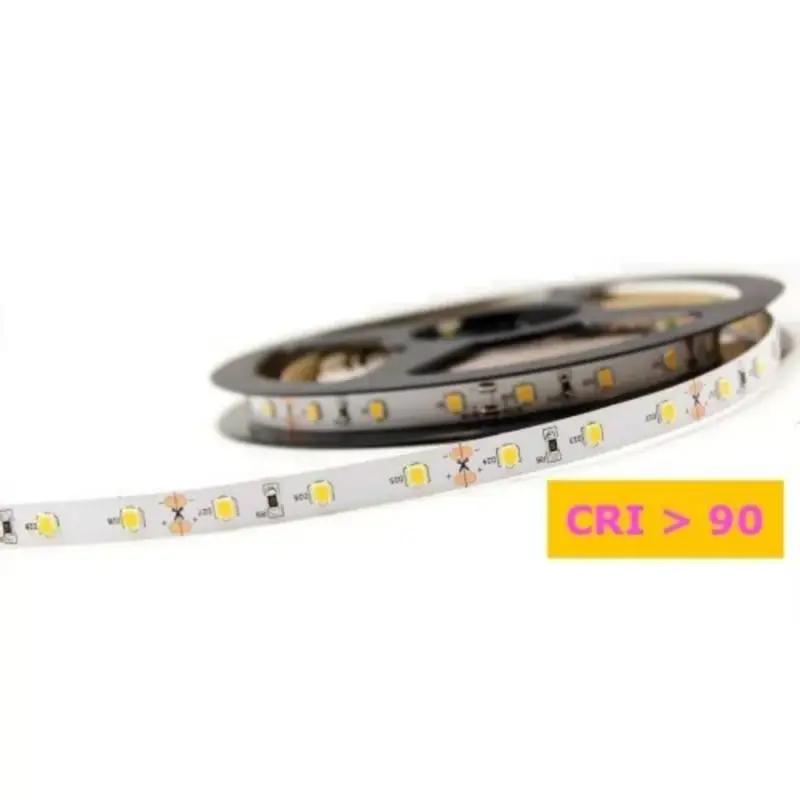 LED szalag , 3528 , 60 led/m , 4.8 Watt/m , természetes fehér , CRI > 90 Utolsó esély