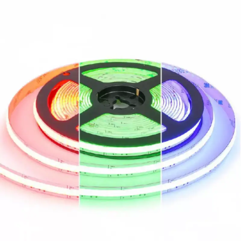 Azonnali szállítás LED szalag , 24 Volt DC , COB , 896 LED/m , DOTLESS , 20 W/m , RGBW , W = természetes fehér