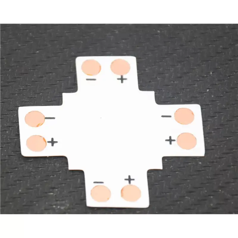 Elosztó elem , PCB , 10 mm-es LED szalaghoz , L, T vagy X elosztáshoz Akciós ár