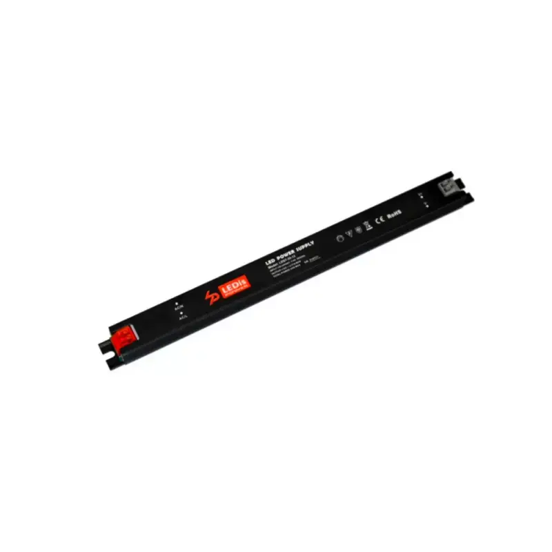LED tápegység , 24 Volt , 35 Watt , 1.45A , sorkapcsos , ultra slim , 3+2 év garancia , LEDis , LDST-35-24 Szuper akció