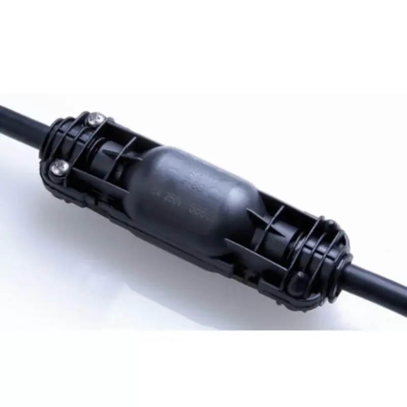 Prémium Vízmentes kötődoboz kábeltartóval , szilikon GÉLLEL , 3 x 2.5 mm² sorkapoccsal , kültéri , IP68 , STEAB Paguro Basic , 5650/3