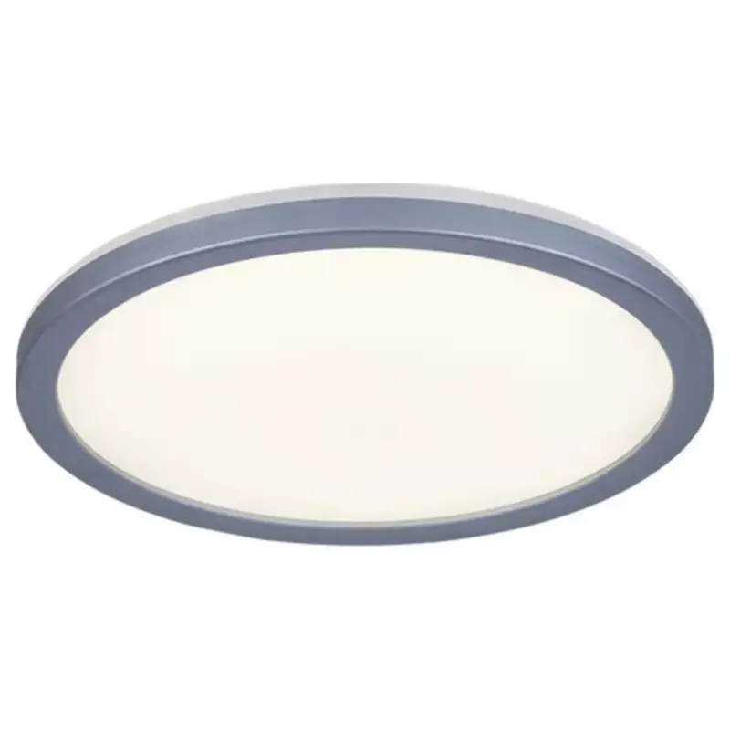 LED lámpatest , mennyezeti ,backlight effect , 15W , természetes fehér , kerek , ezüst , IP44 , Rábalux , LAMBERT Azonnal elérhető