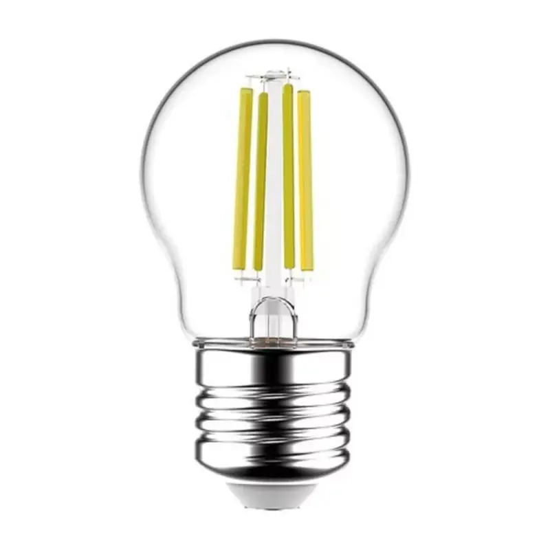 LED lámpa , égő , izzószálas hatás , filament , körte ,G45 , E27 , 2W , természetes fehér , "A" energiaosztály , Rábalux Akció
