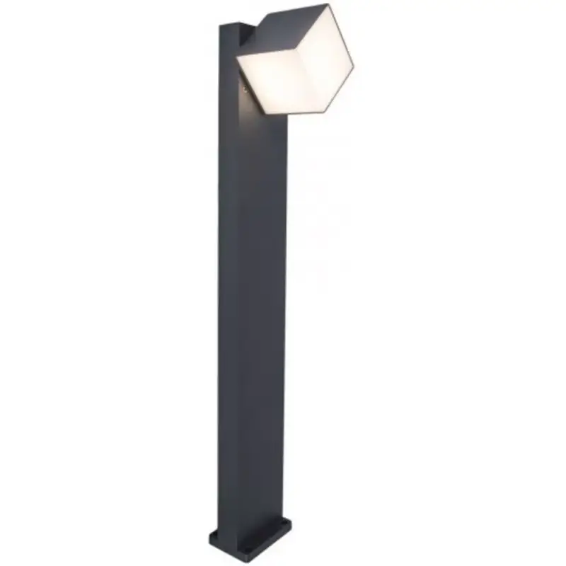 Szuper ajánlat Led lámpatest , állólámpa , szürke , 12 Watt , meleg fehér , kültéri , IP54 , LUTEC, CUBA
