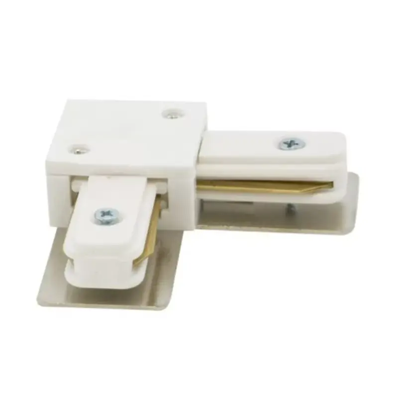 Track light sín adapter , 1 fázisú , 2 pólusú , L típus , fehér , Strühm Korlátozott ajánlat