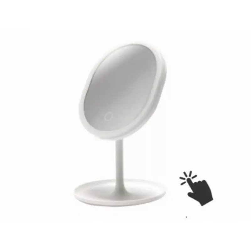 Olcsóbb LED sminktükör , érintős , asztali , 3W , dimmelhető , USB , természetes fehér , fehér , STRÜHM , Princessa