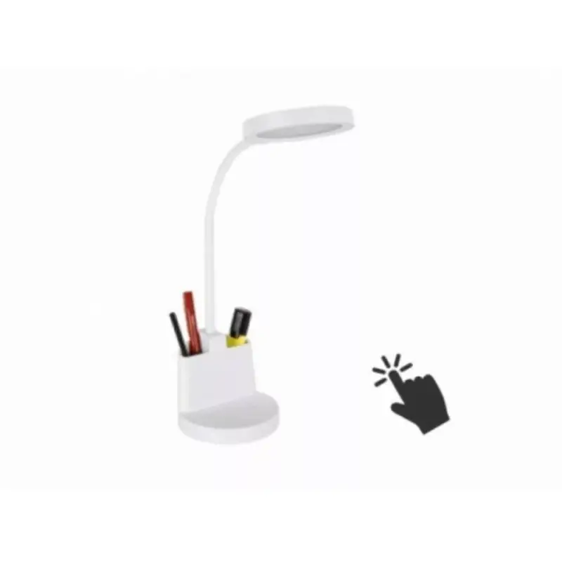 Legkelendőbb LED lámpatest , asztali , 8 Watt , természetes fehér , dimmelhető, fehér