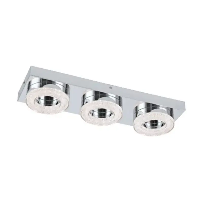 EGLO , 95663 , FRADELO , fali-mennyezeti lámpa , 3000 K , LED , 3X3,5W , IP20 , króm, átlátszó Rendeld meg most