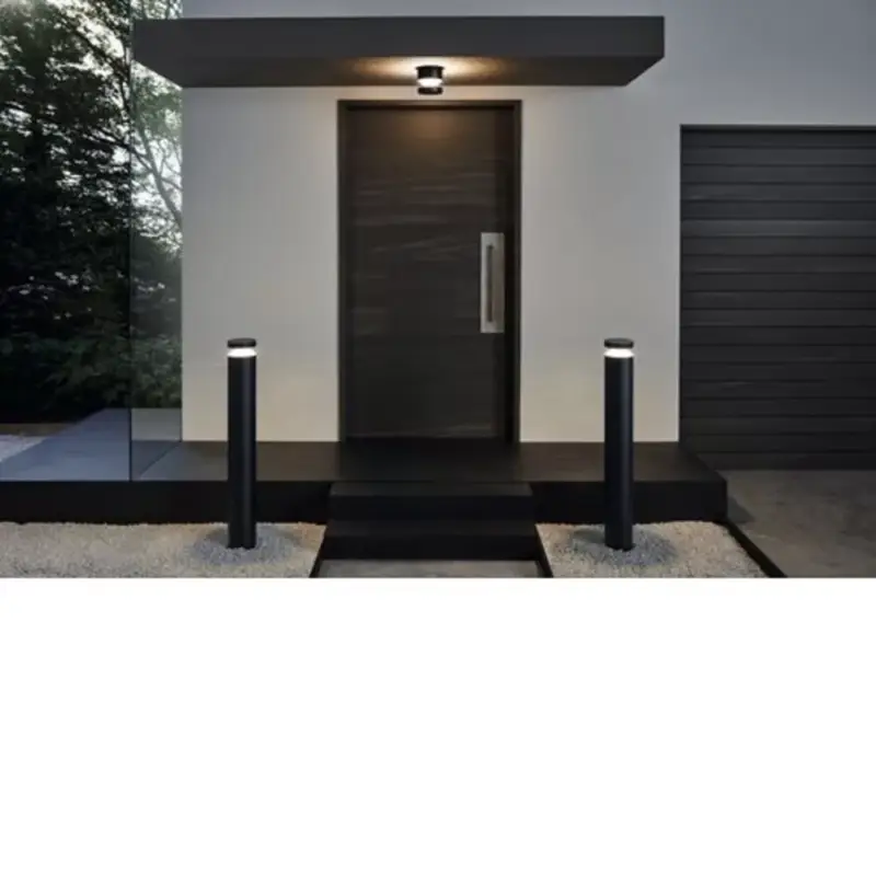 Bestseller Led lámpatest , állólámpa , 11 Watt , meleg fehér , fekete , kültéri , IP44 , EGLO , MELZO , 97304