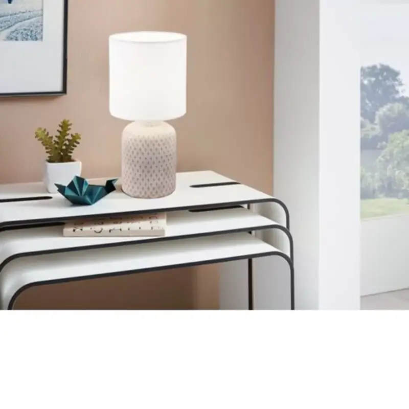 EGLO , 97773 , BELLARIVA , asztali lámpa , E14 , 1X40W , IP20 , fehér Prémium
