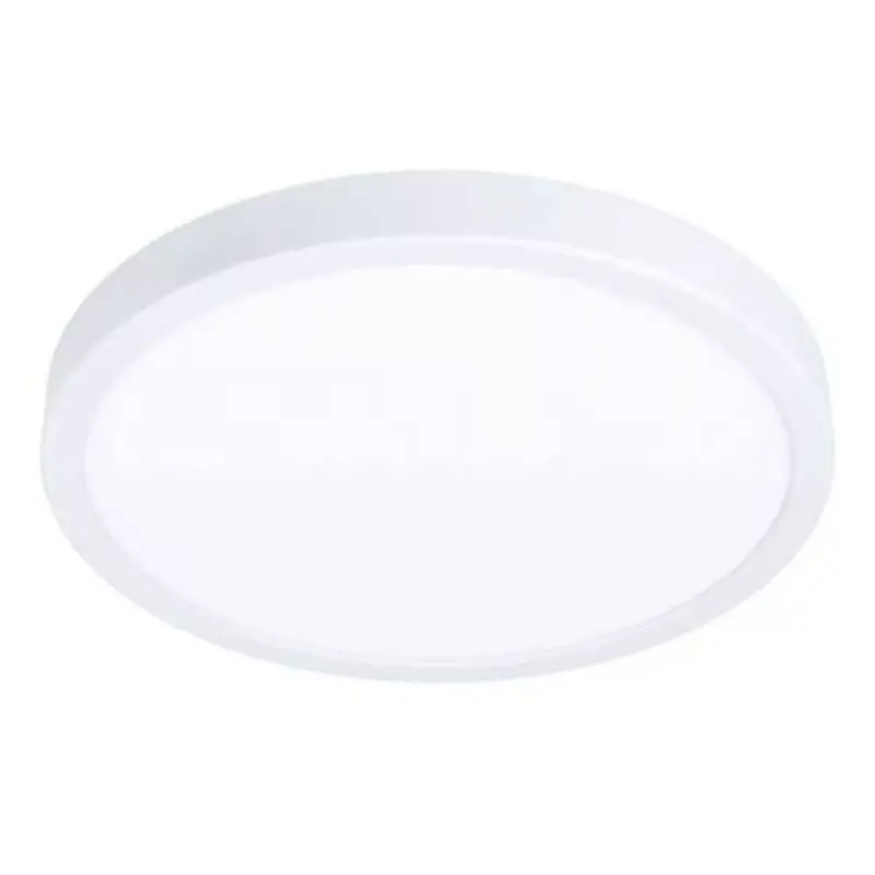 Szuper akció LED panel , 20W , falon kívüli , kerek , dimmelhető , meleg fehér , fehér keret , EGLO , FUEVA 5 , 99259