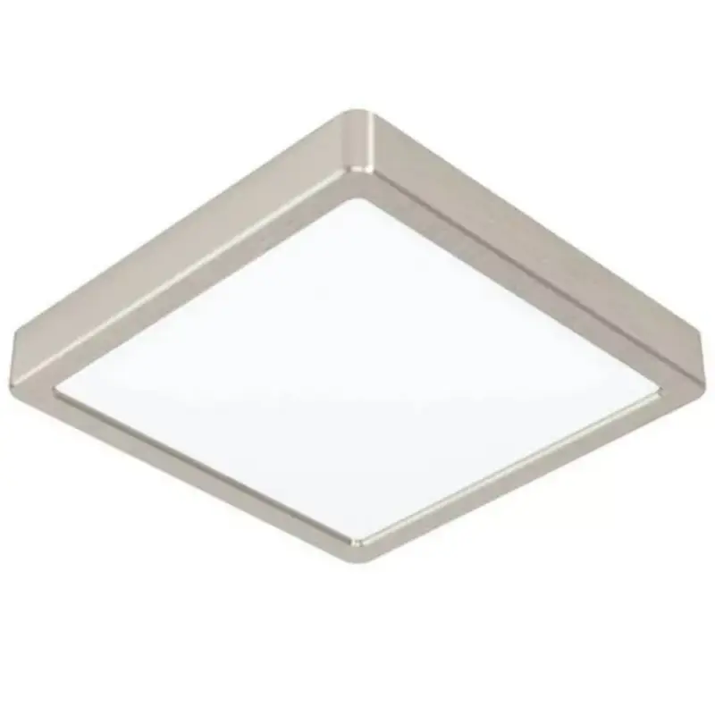 LED panel , 16.5W , falon kívüli , négyzet , meleg fehér , matt nikkel keret , EGLO , FUEVA 5 , 99241 Ne maradj le