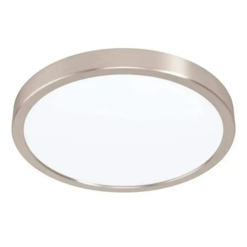 LED panel , 20W , falon kívüli , kerek , természetes fehér , matt nikkel keret , EGLO , FUEVA 5 , 99232 Kihagyhatatlan ajánlat