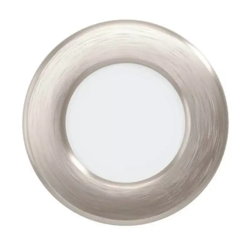 LED panel , 2.7W , süllyesztett , kerek , természetes fehér , nikkel keret , EGLO , FUEVA 5 , 99152 Gyors szállítás