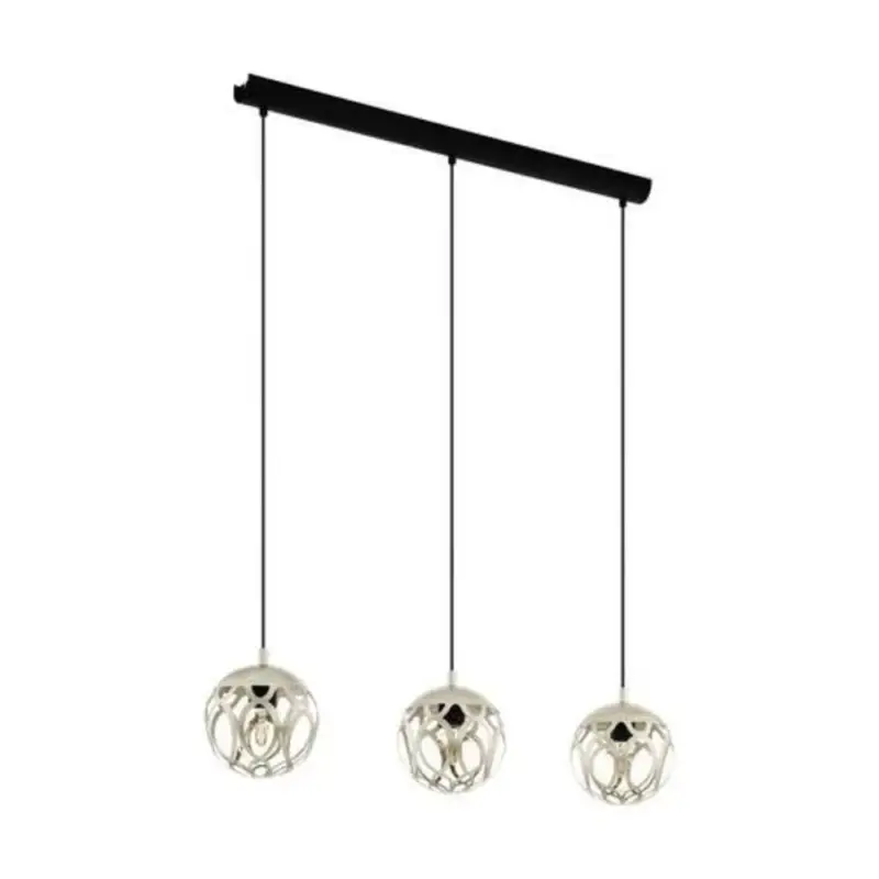 EGLO , 99072 , MIRTAZZA , függeszték , E27 , 3X60W , IP20 , pezsgőszínű Végkiárusítás