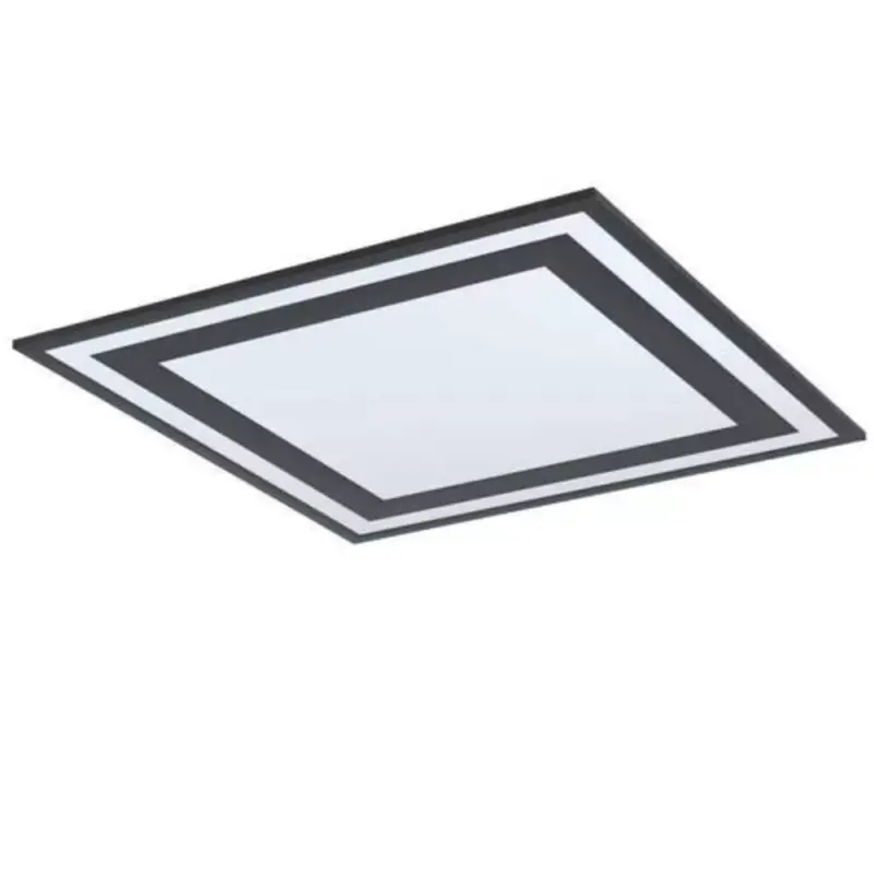 LED panel , 36W , falon kívüli , 60 cm , négyzet , természetes fehér , fekete keret , EGLO , SAVATARILA , 99039 Szuper ajánlat