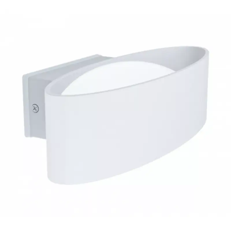 Kedvezmény LED lámpa , oldalfali , 2 irányú , 10W , meleg fehér , fehér , kültéri , IP44 , EGLO , CHINOA , 98709