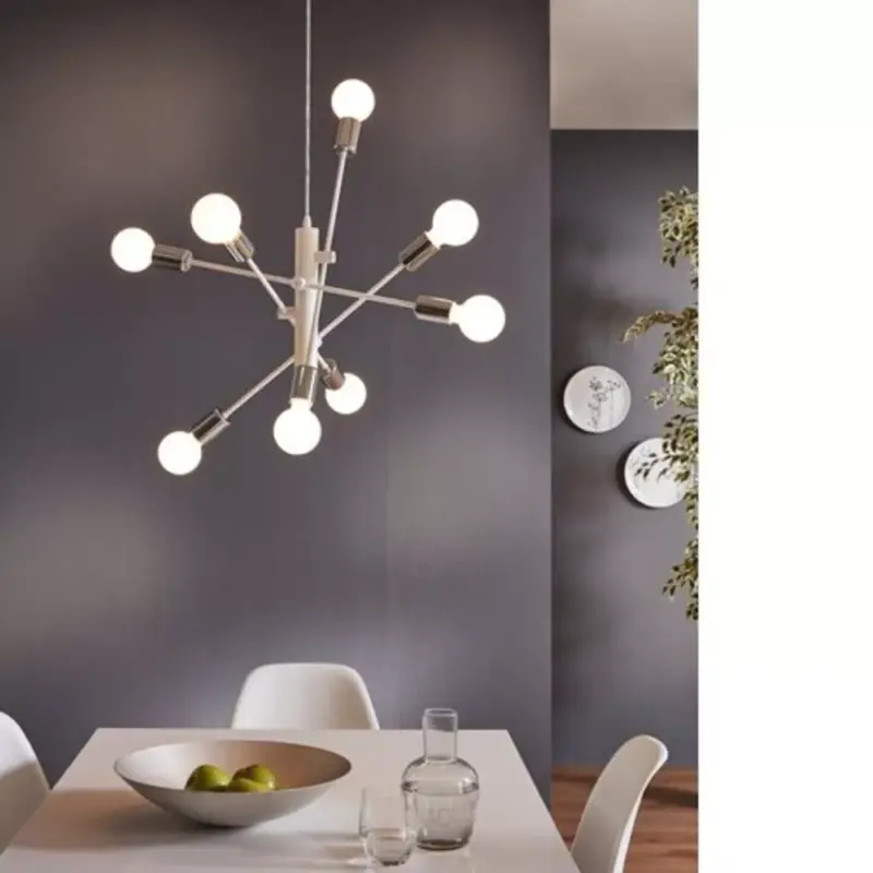 Akció EGLO , 98017 , GRADOLI , függeszték , E27 , 8X60W , IP20
