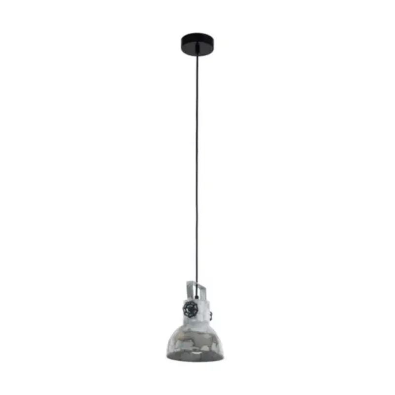 Azonnali szállítás EGLO , 49619 , BARNSTAPLE , függeszték , E27 , 1X40W , IP20 , kopott hatású horganyzott