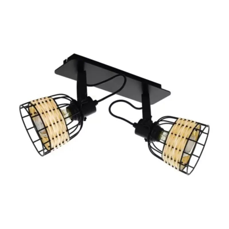 Kedvezmény EGLO , 43325 , ANWICK 1 , spot lámpa , E27 , 2X40W , IP20 , natúr