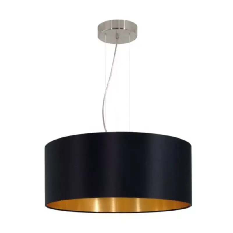 Legnépszerűbb EGLO , 31605 , MASERLO , függeszték , E27 , 3X60W , IP20 , fekete, arany