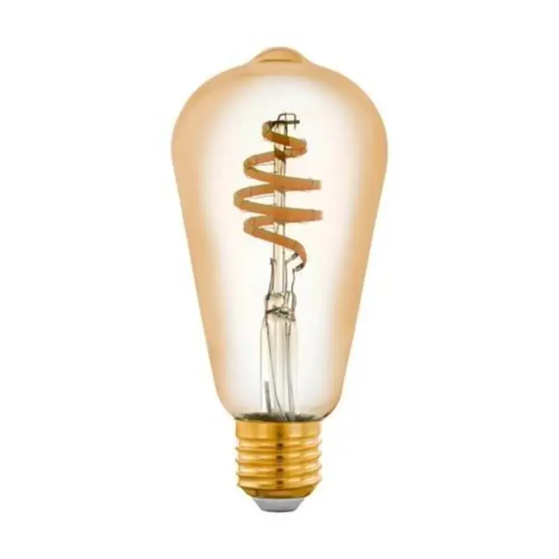 Prémium EGLO , 12583 , LEDE27 , fényforrás , 2200 K 6500 K , E27 , 1X5,5W , Yes , borostyán