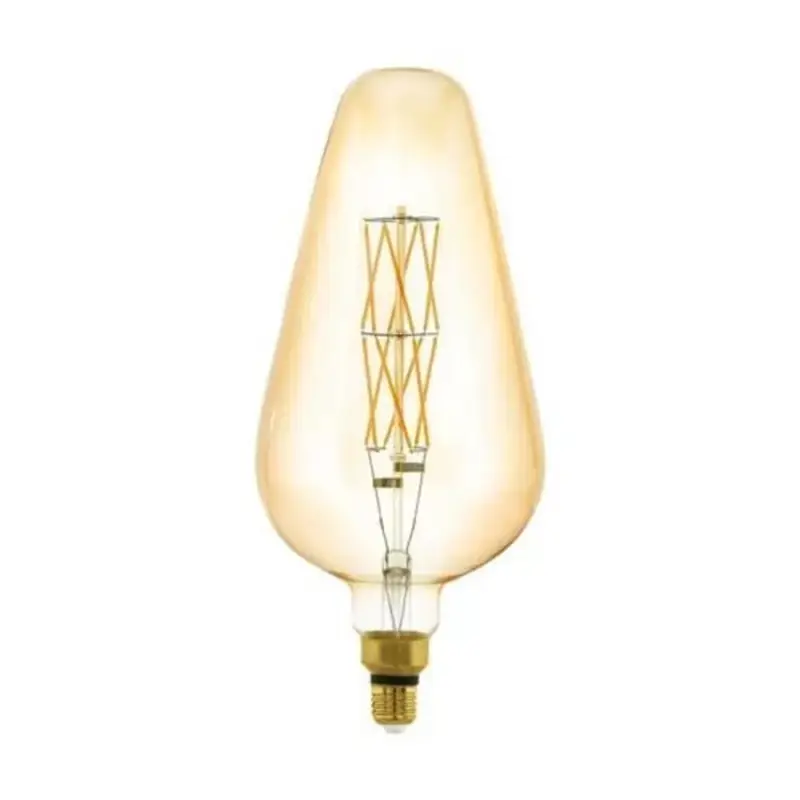 LED lámpa , égő , izzószálas hatás , filament , D165 , E27 , 8W , dimmelhető , meleg fehér , borostyán , EGLO , 11838 Akciós ár