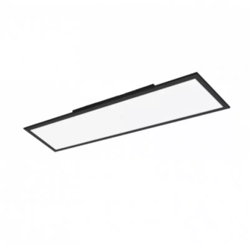 Ne maradj le LED panel , falon kívüli , 33.5W , CCT , dimmelhető , 120 x 30 cm , fekete , EGLO Connect.Z , Zigbee , SALOBRENA-Z , 900053