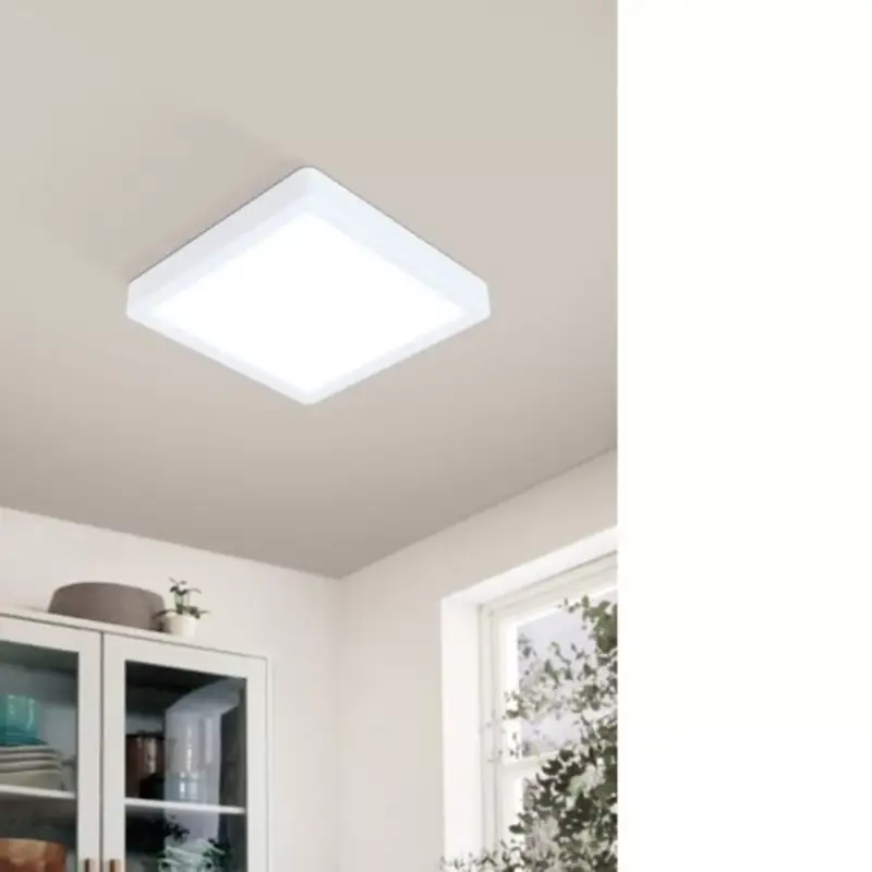 LED panel , falon kívüli , 16.5W , CCT , dimmelhető , 21 x 21 cm , négyzet , fehér , IP44 , EGLO Connect.Z , Zigbee , FUEVA-Z , 900104 Újdonság