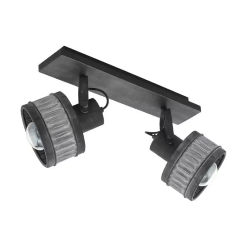 Alacsony ár EGLO , 43445 , TURROCK , fali-mennyezeti lámpa , E27 , 2X28W , IP20