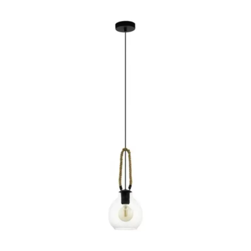 Árcsökkenés EGLO , 43617 , RODING , függeszték , E27 , 1X40W , IP20 , átlátszó