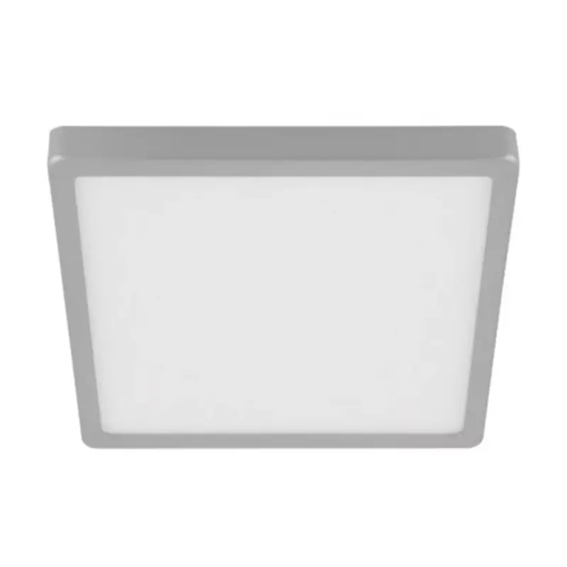 LED panel , 20.5W , falon kívüli , négyzet , meleg fehér , ezüst keret ,EGLO , MOLAY , 75531 Biztonságos fizetés