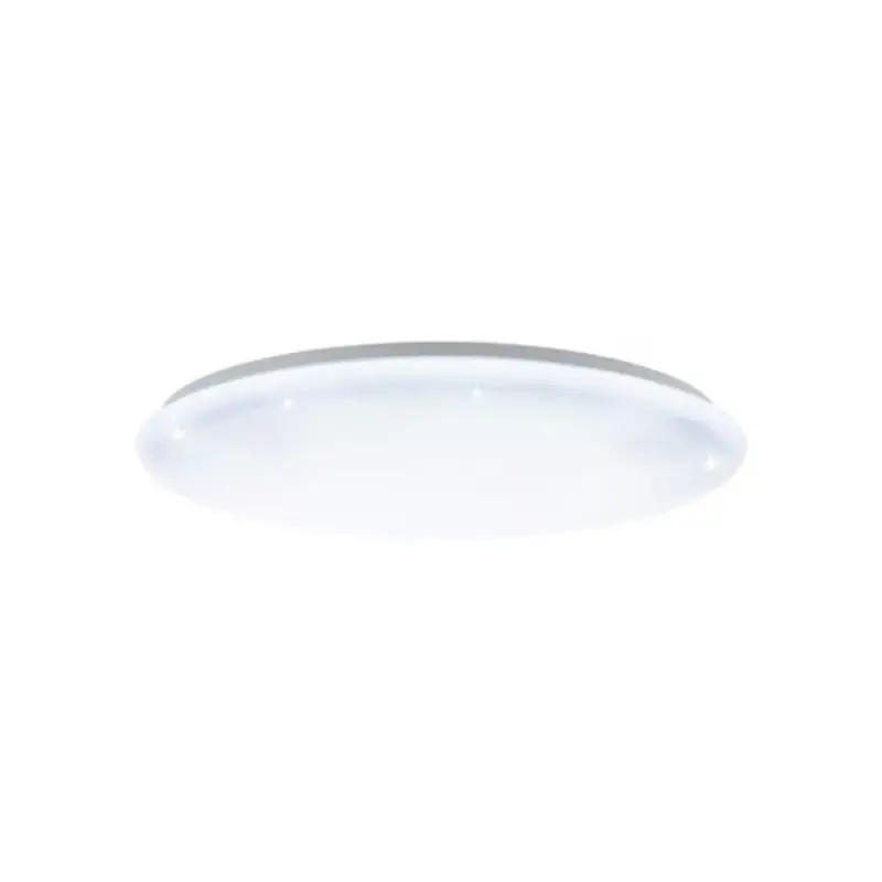 LED lámpatest , mennyezeti , kerek , 76 cm , kristály hatású , 60W , CCT , távirányítóval , EGLO , IGROKA , 75533 Újdonság