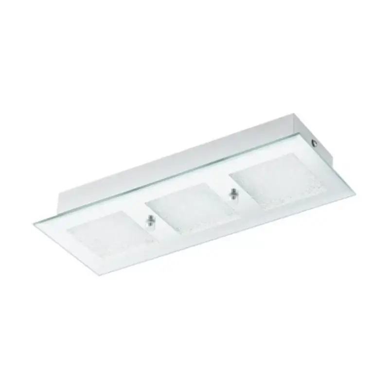 Szuper ajánlat EGLO , 32452 , PALLANTE , fali-mennyezeti lámpa , 4000 K , LED , 10,8W , IP20 , króm, átlátszó