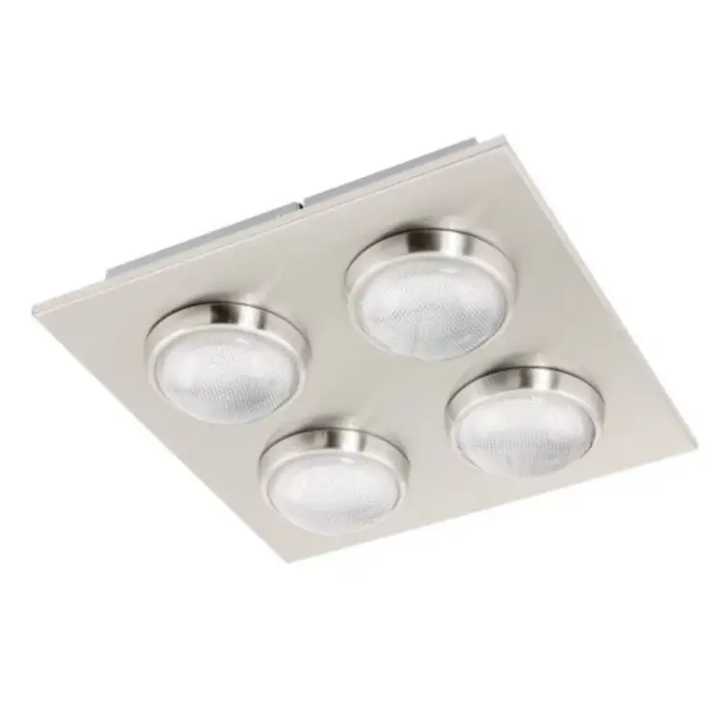 EGLO , 94298 , LOMBES , mennyezeti lámpa , 3000 K , LED , 4X4,5W , IP20 , átlátszó Biztonságos fizetés