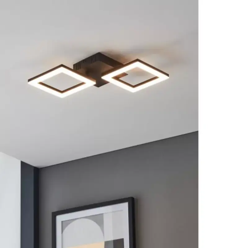 LED lámpa , mennyezeti , 15.5W , CCT , ZigBee , fekete , EGLO , PARANDAY-Z , 900315 Végkiárusítás