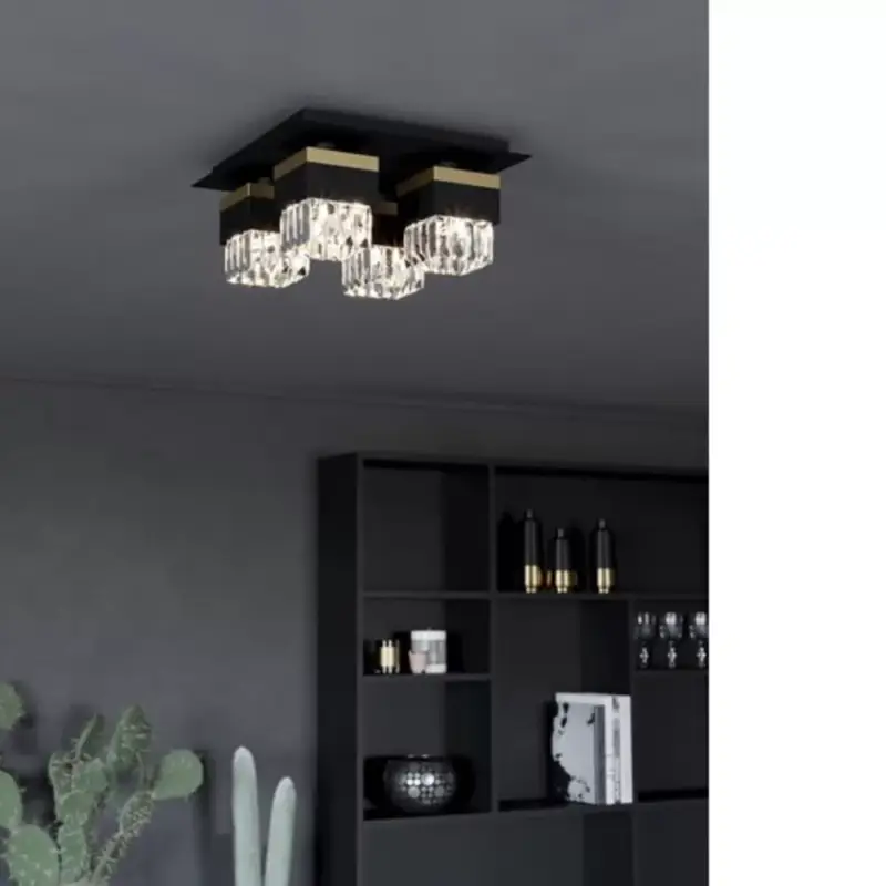 Korlátozott ajánlat EGLO , 900302 , BARRANCAS , mennyezeti lámpa , E14 , 4X40W , IP20 , átlátszó