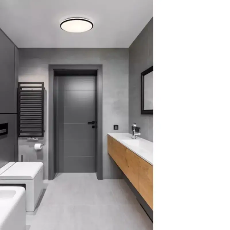 Kedvezményes ár LED lámpatest , mennyezeti , 18 Watt , természetes fehér , fekete , IP44 , EGLO , PINETTO , 900366