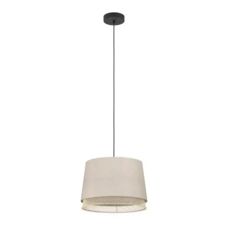 Kiárusítás EGLO , 43975 , TABLEY , függeszték , E27 , 1X40W , IP20 , natúr, barna